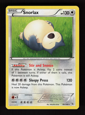 Snorlax 58/83 - Rare - Generations 