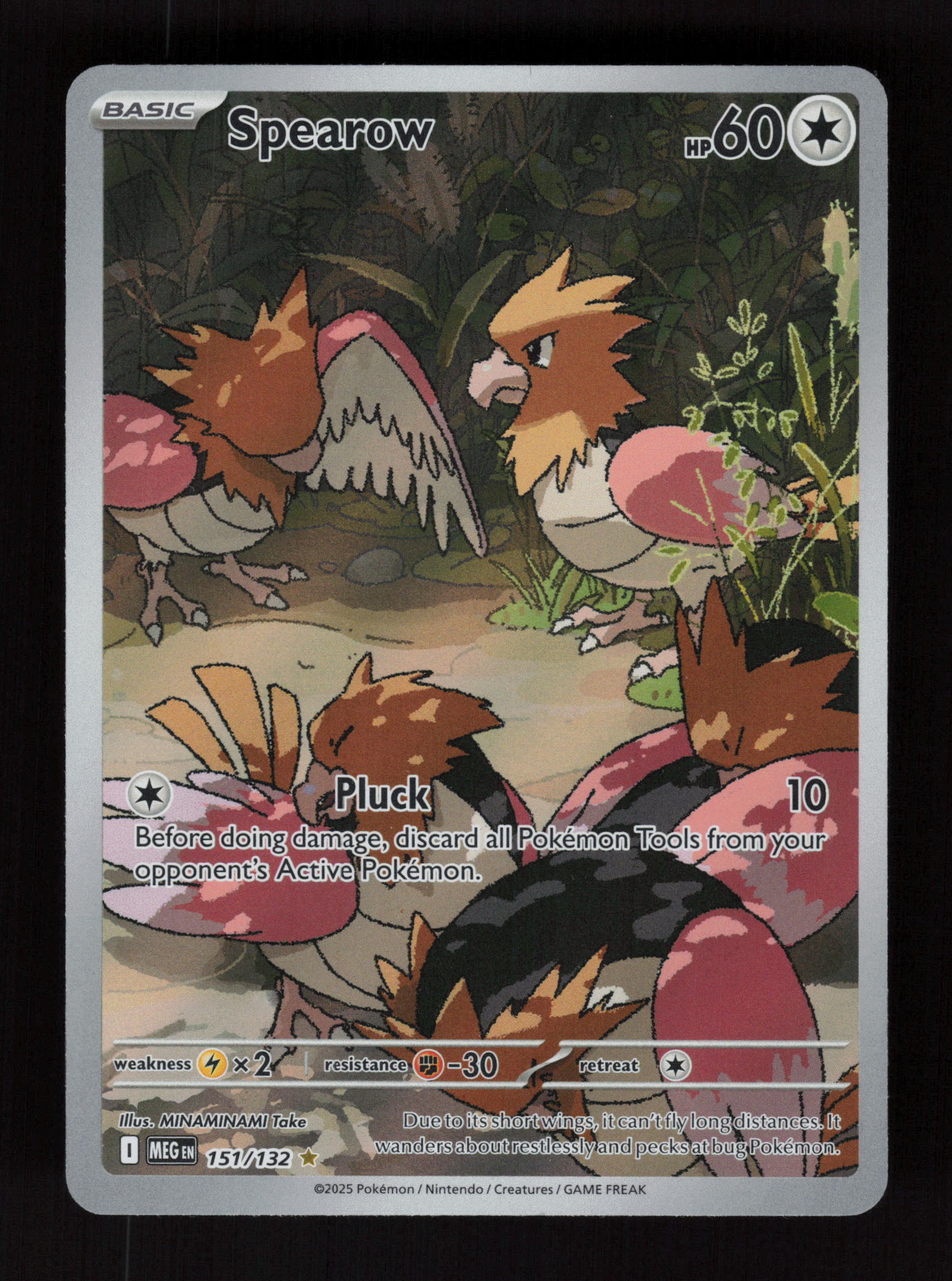 Spearow 151/132 - Illustration Rare - Mega Evolution 