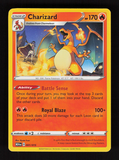 Charizard 001/015 - Promo - McDonald's Promos 2024 