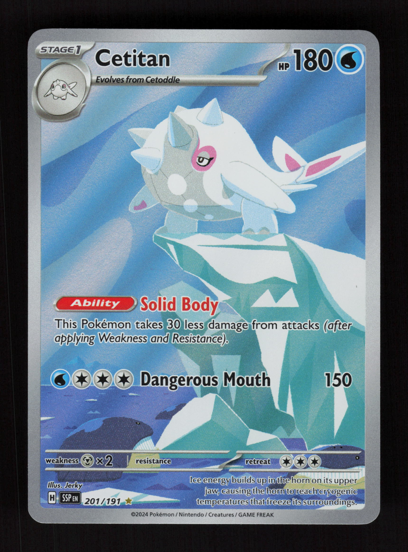 Cetitan 201/191 - Illustration Rare - SV08: Surging Sparks