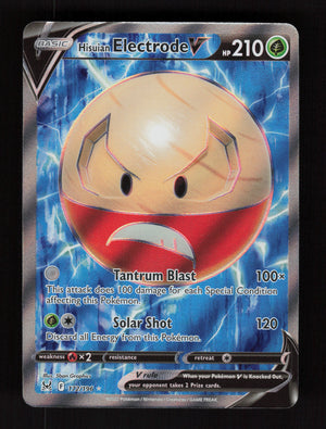 Hisuian Electrode V 172/196 - Ultra Rare - Lost Origin