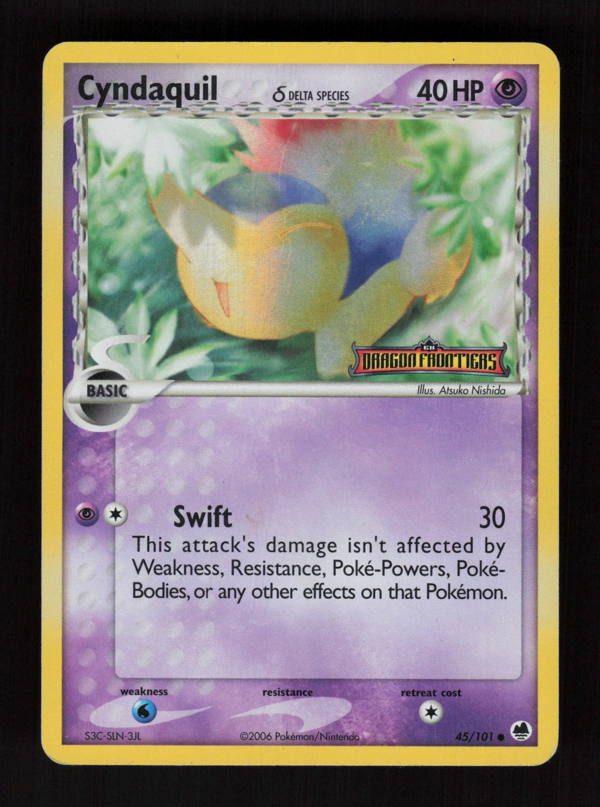 Cyndaquil (Delta Species) 45/101 - Common - Dragon Frontiers
