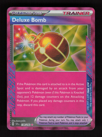 Deluxe Bomb ACE SPEC Rare SV07: Stellar Crown 134/142 NM