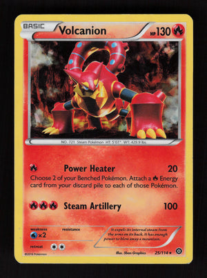 Volcanion 25/114 - Rare - XY - Steam Siege