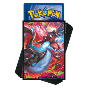 Pokémon: Sleeves – Mega Charizard X (65 st)