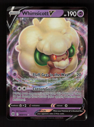 Whimsicott V 064/172 - Ultra Rare - SWSH09: Brilliant Stars