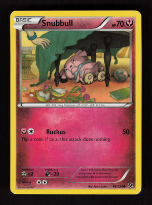 Snubbull 68/124 - Common - XY - Fates Collide