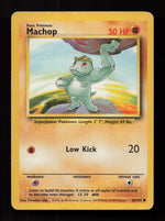 Machop 052/102 - Common - Base Set 