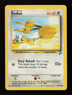 Doduo 072/130 - Common - Base Set 2