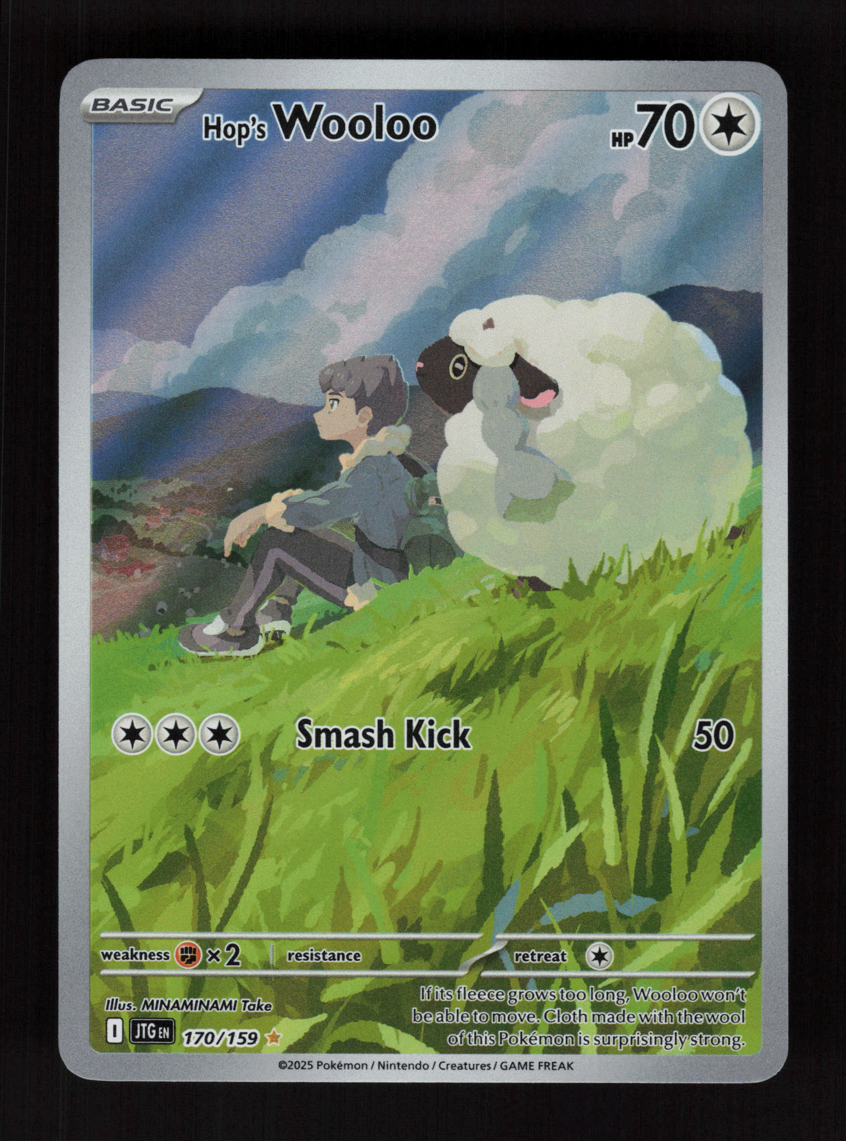 Hop's Wooloo 170/159 - Illustration Rare - SV09: Journey Together 