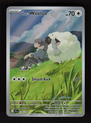 Hop's Wooloo 170/159 - Illustration Rare - SV09: Journey Together 