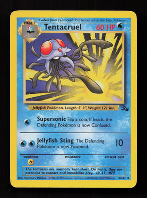 Tentacruel 44/62 - Uncommon - Fossil
