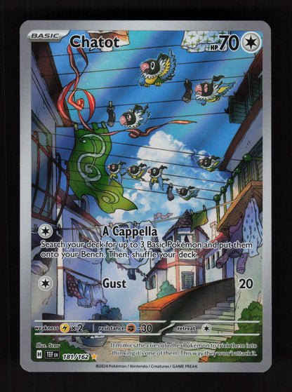 Chatot 181/162 - Illustration Rare - SV05: Temporal Forces