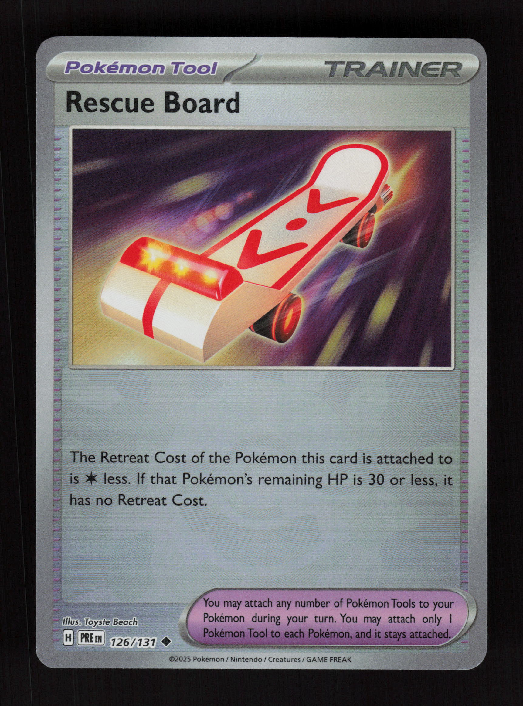 Rescue Board (Poke Ball Pattern) 126/131 - Uncommon - SV: Prismatic Evolutions