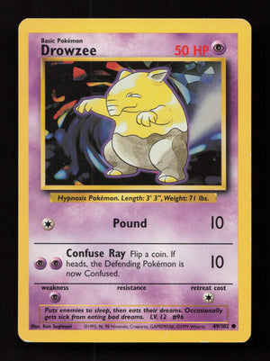 Drowzee 049/102 - Common - Base Set