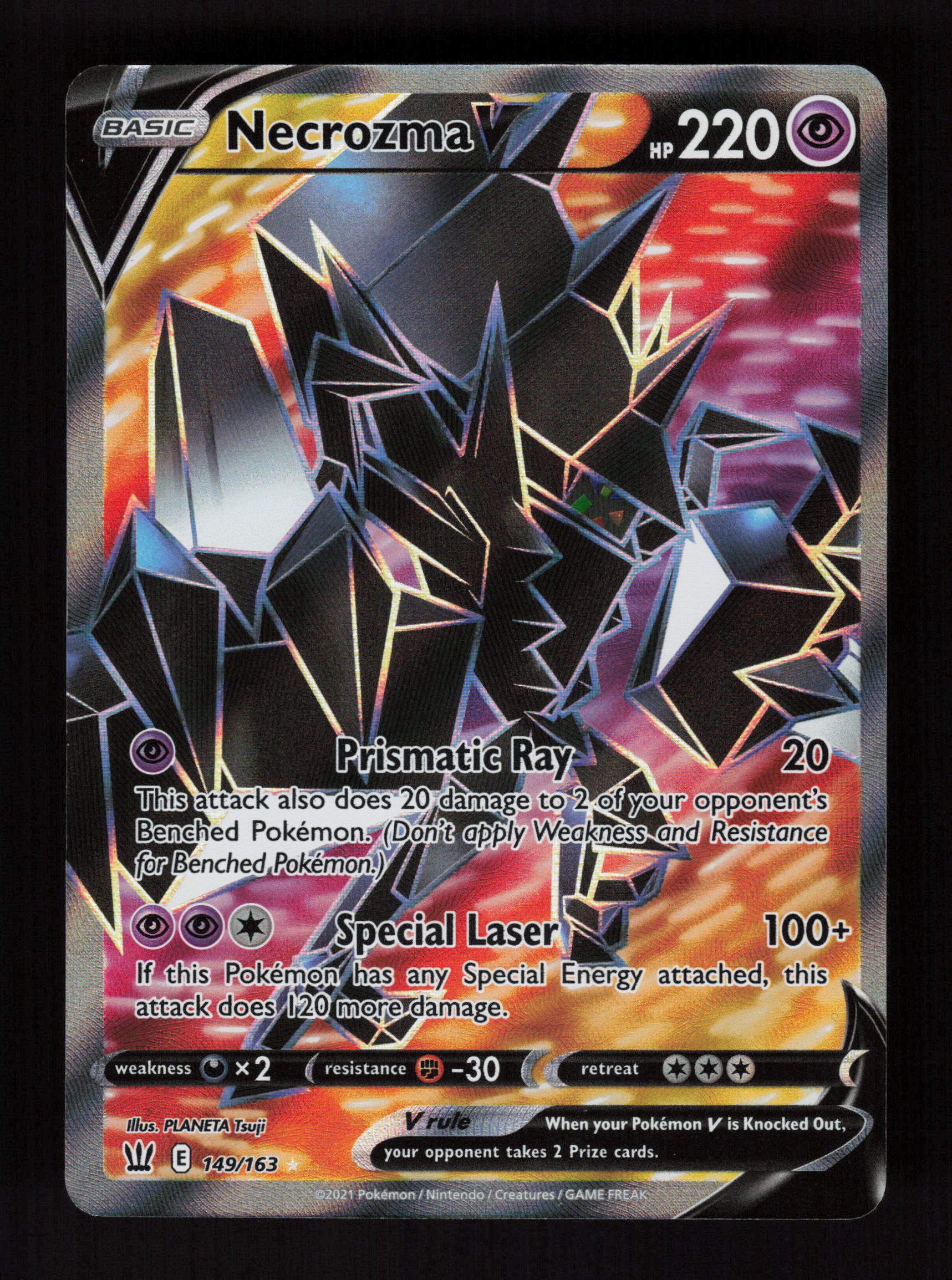 Necrozma V 149/163 - Ultra Rare - SWSH05: Battle Styles 