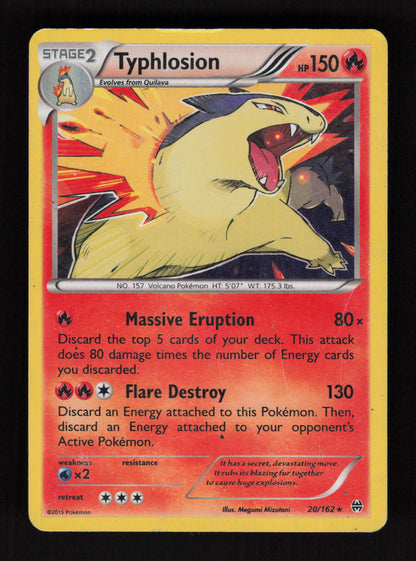 Typhlosion 20/162 - Holo Rare - XY - BREAKthrough