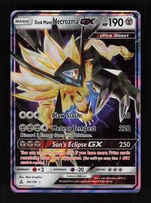 Dusk Mane Necrozma GX 90/156 - Ultra Rare - SM - Ultra Prism 