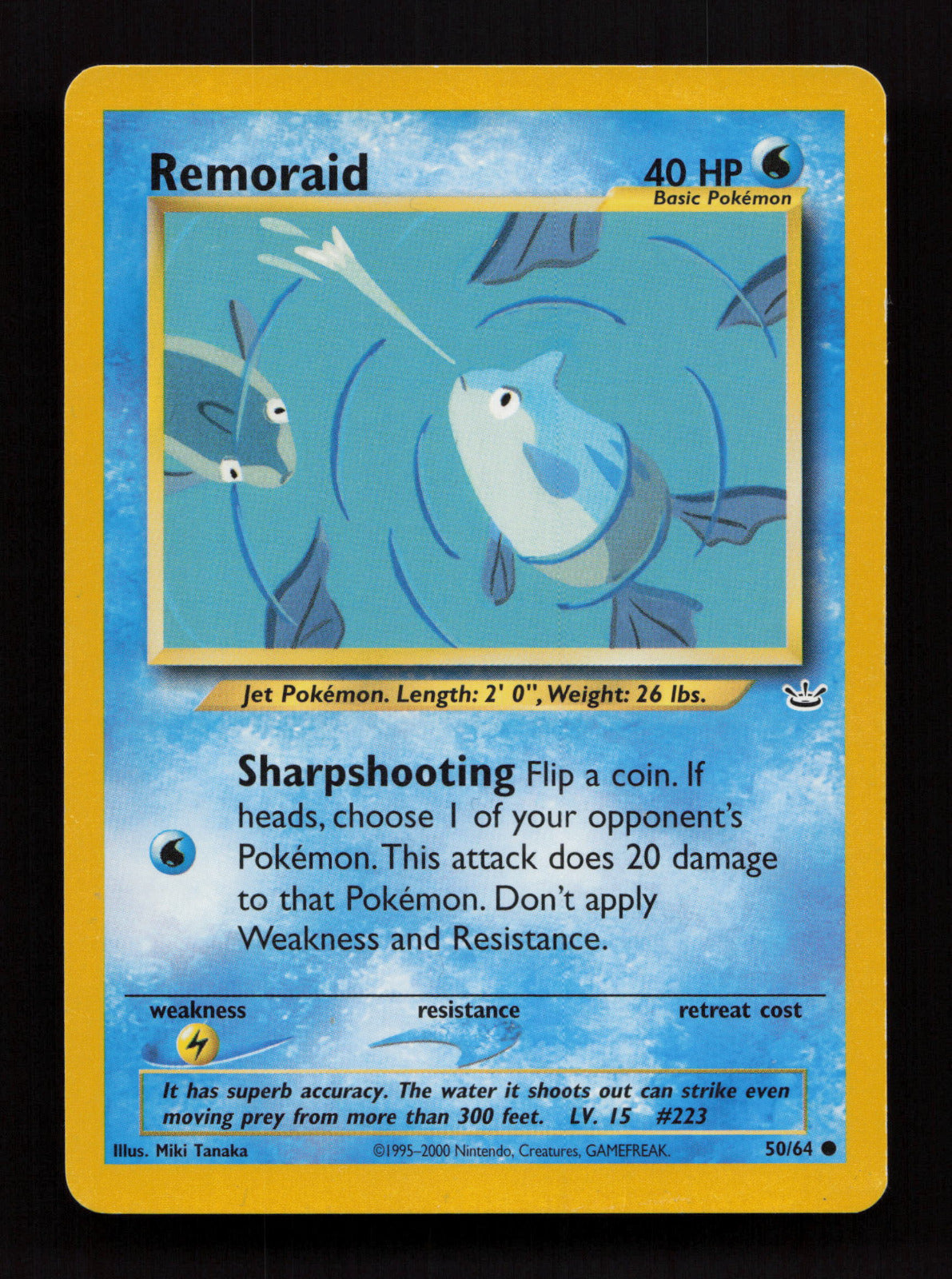 Remoraid 50/64 - Common - Neo Revelation
