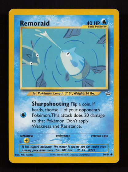 Remoraid 50/64 - Common - Neo Revelation