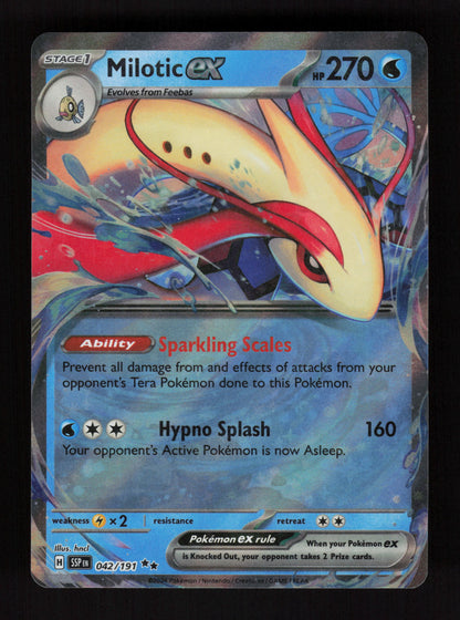 Milotic ex - 042/191 - Double Rare - SV08: Surging Sparks