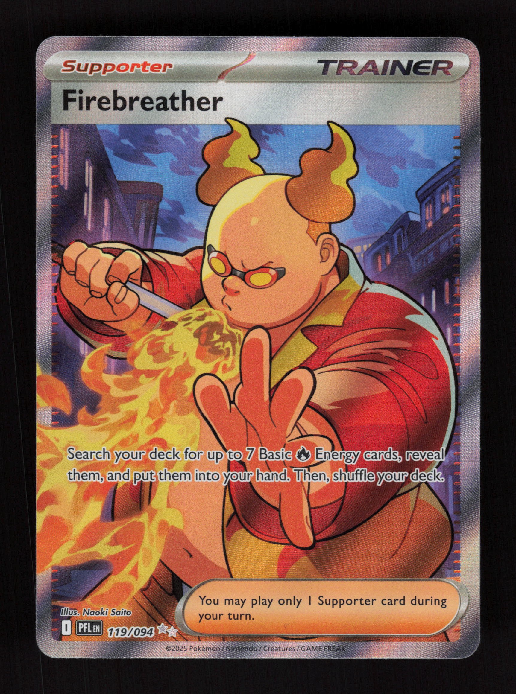 Firebreather 119/094 - Ultra Rare - ME02: Phantasmal Flames