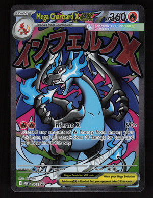 Mega Charizard X ex - Promo ME: Mega Evolution Promo 023 NM