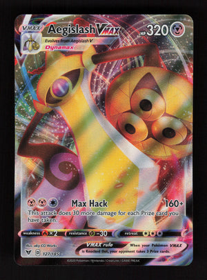 Aegislash VMAX 127/185 - Ultra Rare - SWSH04: Vivid Voltage
