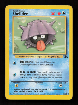 Shellder 54/62 - Common - Fossil