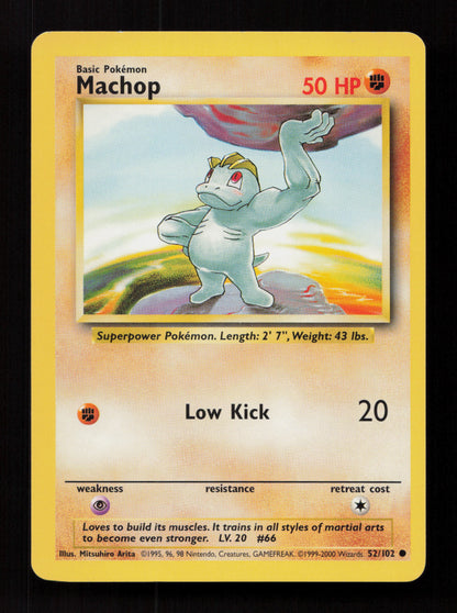 Machop 078/130 - Common - Base Set 