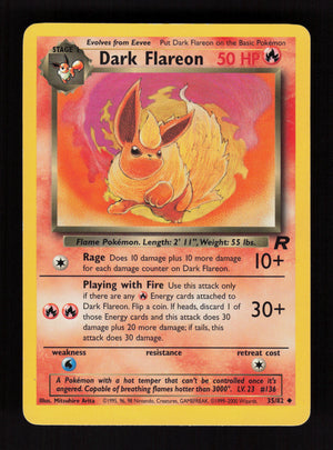 Dark Flareon 35/82 - Uncommon - Team Rocket 
