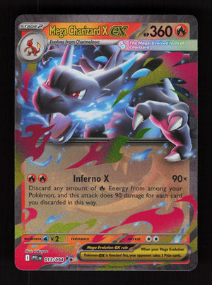Mega Charizard X ex 013/094 - Double Rare - Phantasmal Flames
