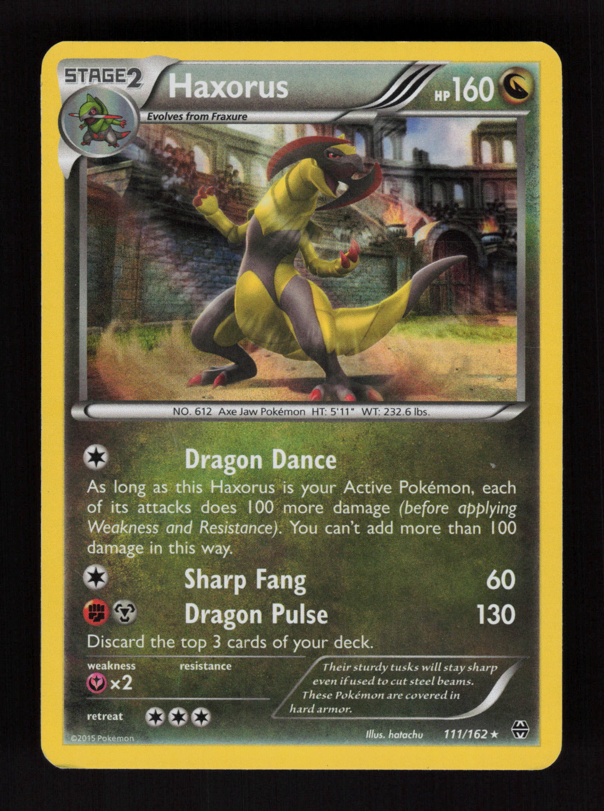 Haxorus 111/162 - Holo Rare - XY - BREAKthrough