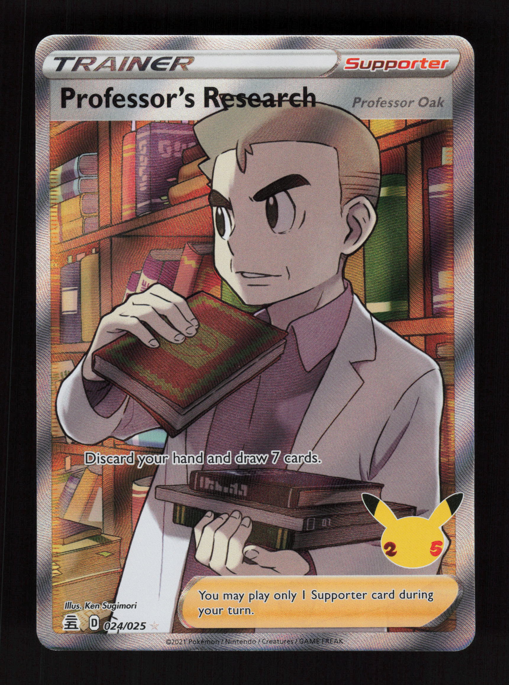 Professor's Research  024/025 - Ultra Rare - Celebrations 