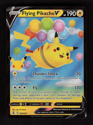 Flying Pikachu V 006/025 - Ultra Rare - Celebrations 