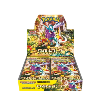 Pokémon Sv : Wild Force Booster Box (JP) (Beställningsvara)