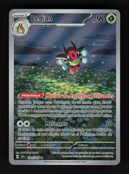 Ledian 144/142 - Illustration Rare - SV07: Stellar Crown