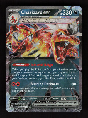 Charizard ex - 054/091 - Double Rare - SV: Paldean Fates