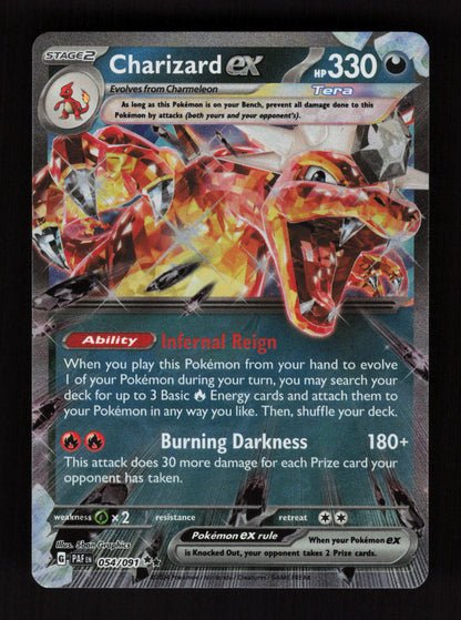 Charizard ex - 054/091 - Double Rare - SV: Paldean Fates