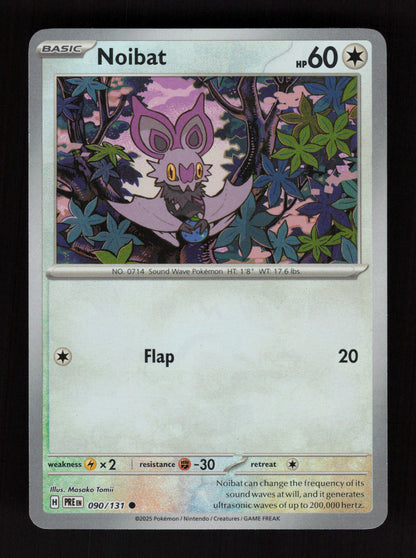 Noibat (Master Ball Pattern) 090/131 - Common - Prismatic Evolutions