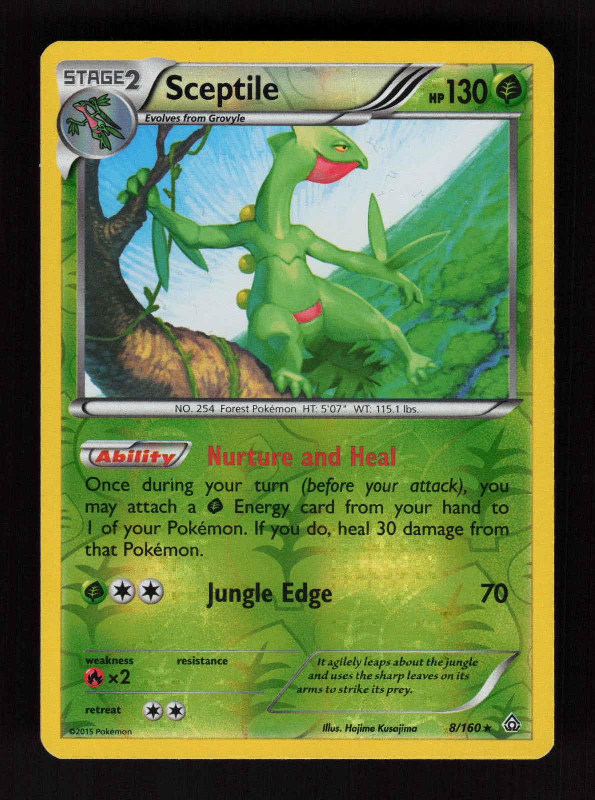Sceptile 8/160 - Rare - XY - Primal Clash