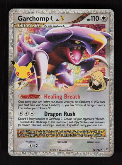 Garchomp C LV.X 145/147 - Classic Collection - Celebrations 