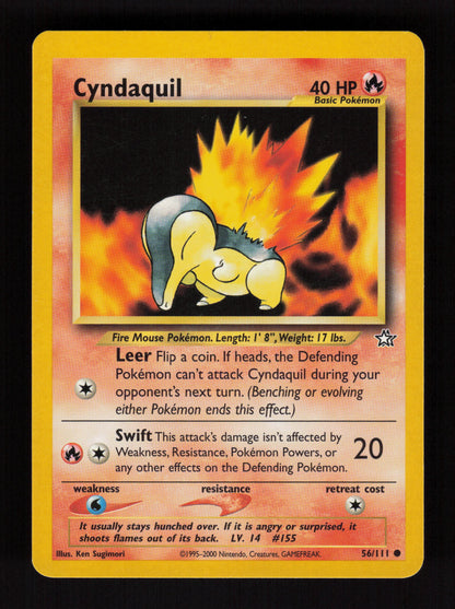 Cyndaquil (56) 056/111 - Common - Neo Genesis