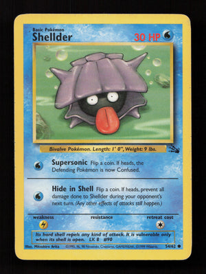 Shellder 54/62 - Common - Fossil