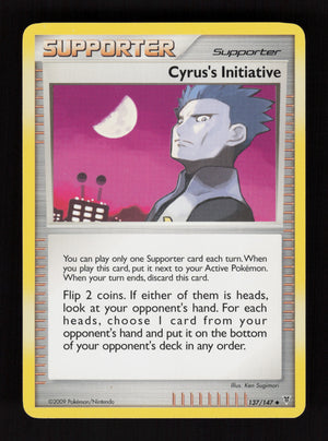 Cyrus's Initiative 137 - Uncommon - Supreme Victors 