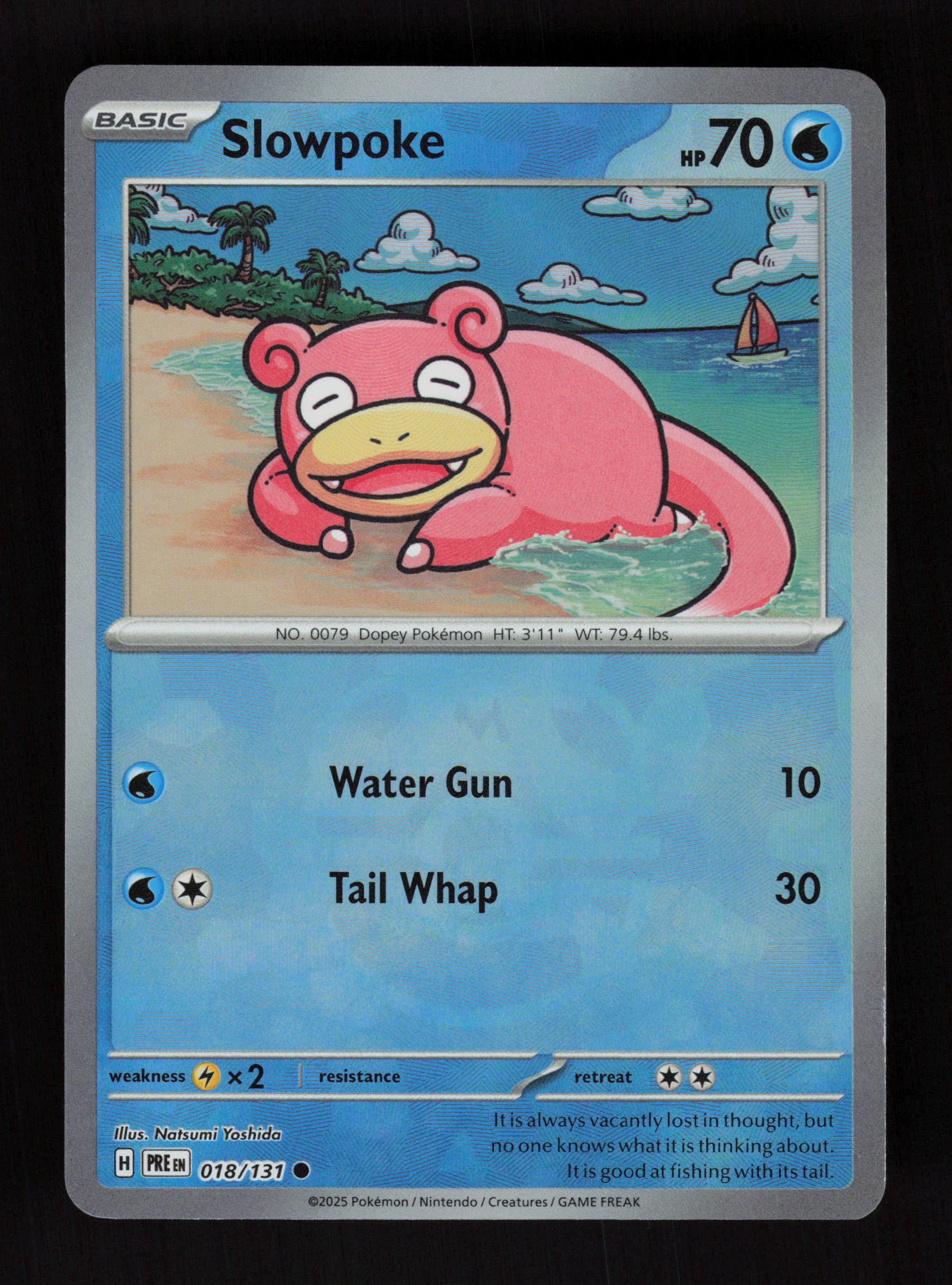 Slowpoke (Master Ball Pattern) 018/131 - Common - Prismatic Evolutions