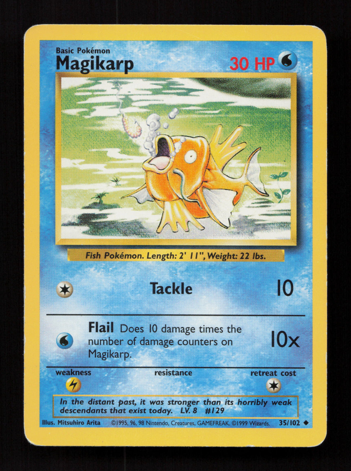 Magikarp 050/130 - Uncommon - Base Set 