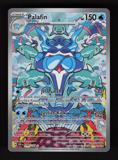 Palafin - 200/197 - Illustration Rare - SV03: Obsidian Flames