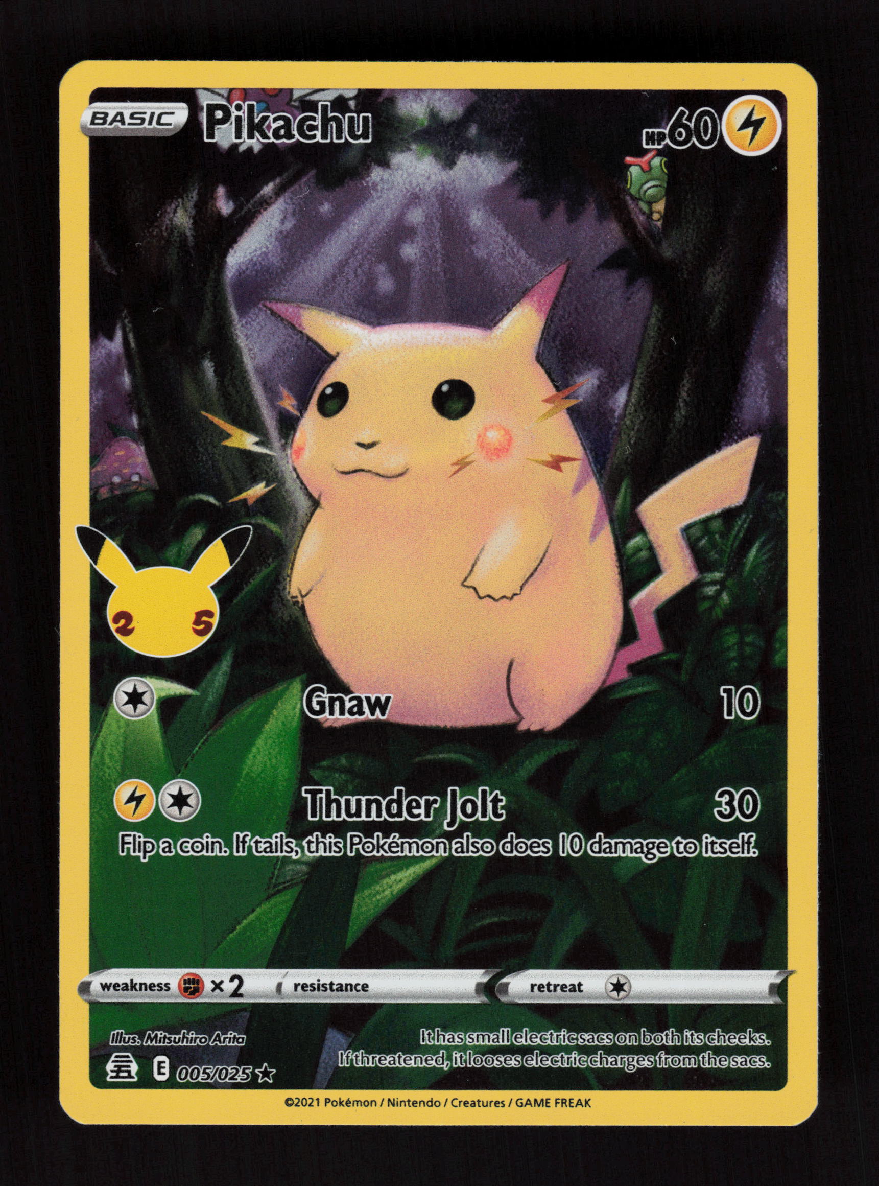 Pikachu 005/025 - Holo Rare - Celebrations