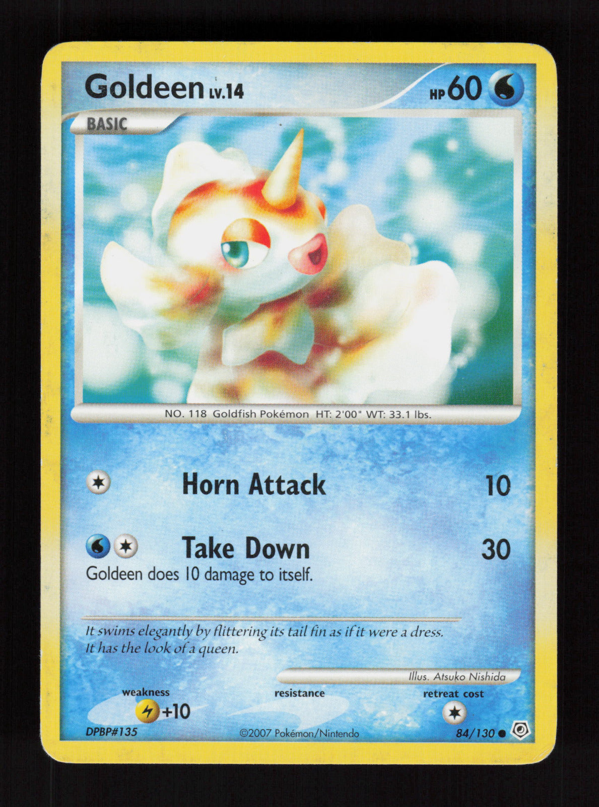 Goldeen 84/130 - Common - Diamond and Pearl
